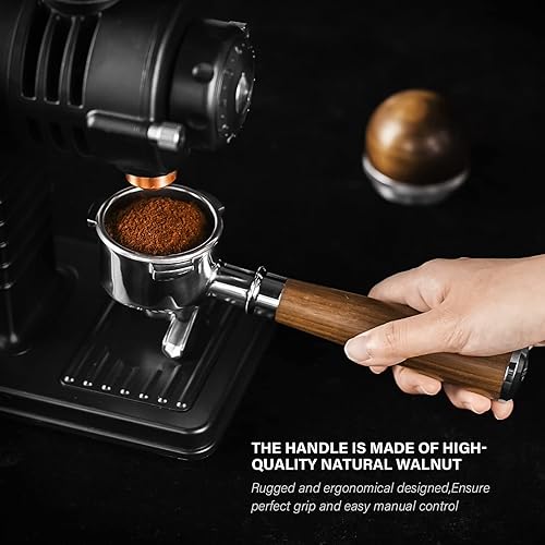 Miniatura 7 de CrossCreek Portafiltro de doble salida de 54 mm con 3 orejas Compatible con máquinas de espresso BrevilleSage Barista de 54 mm Cesta de acero