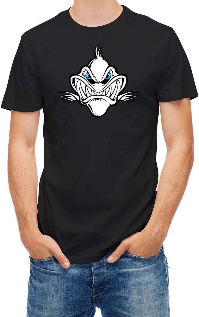 T Shirt Skeleton Fishbone Power Fishing Black XXL