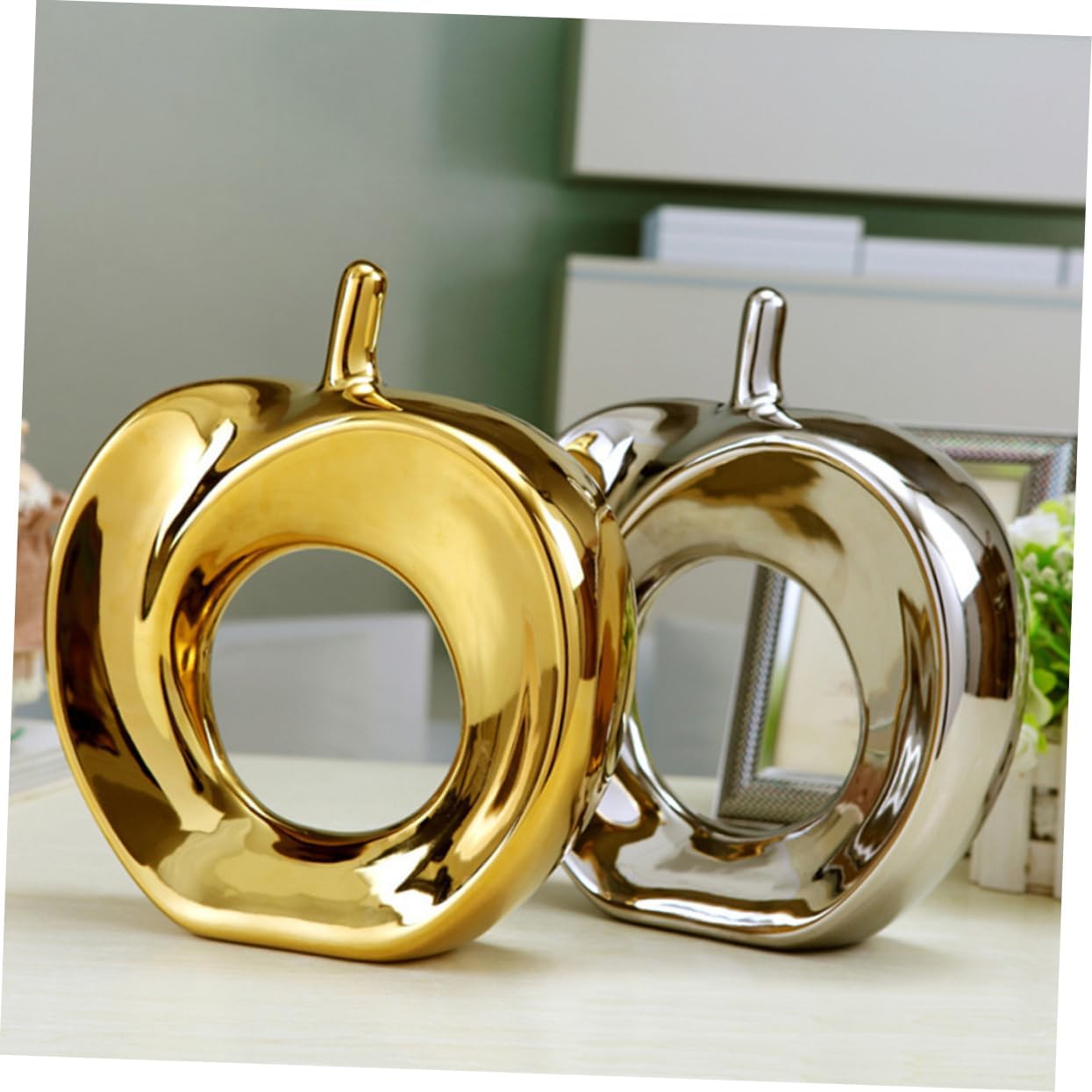 Miniature Figurines Fruit Art Crafts Desktop Fruit Statue Desktop Art Crafts Interior Decoration