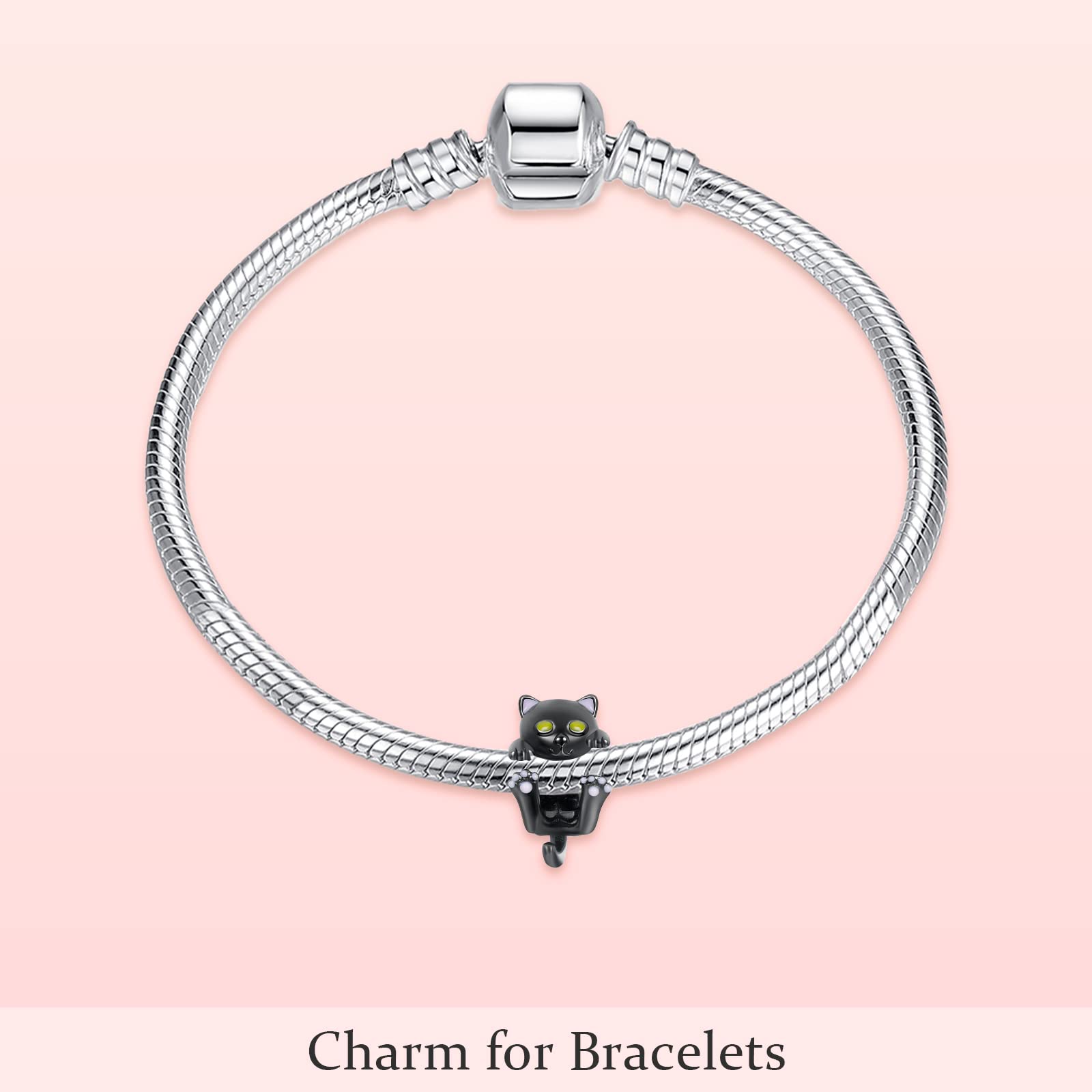 Annmors Charm Pendente Cuore Tartaruga Amore Ciondoli Compatibile con Braccialetti e Collane Donna