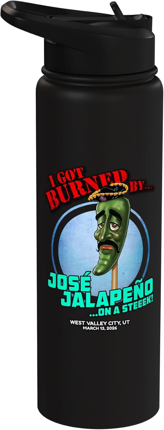 Jose Jalapeno On A Stick West Valley City, UT (2026) Stainless Steel Insulated Water Bottle