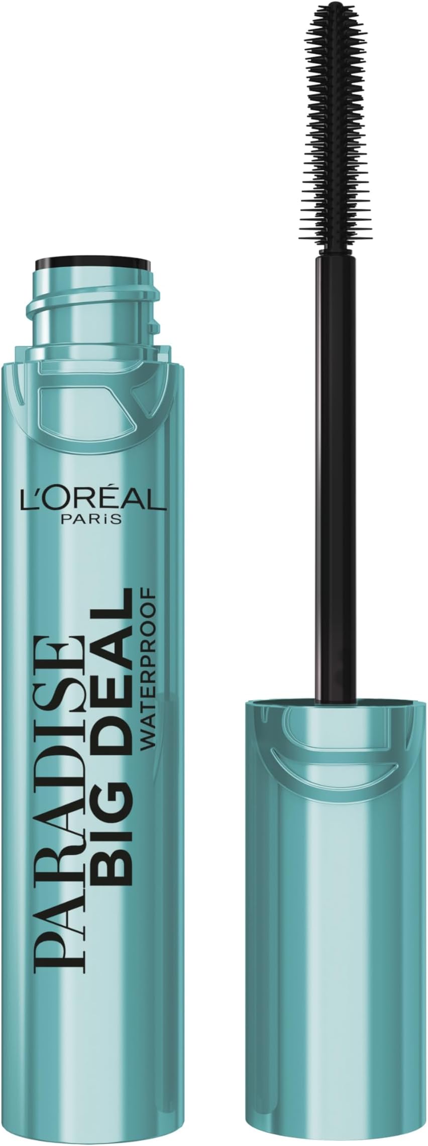 Paradise Big Deal Waterproof Mascara, Volumizing and Lengthening Formula, Buildable, Clump Resistant, Black Mascara, 0.33 Fl Oz