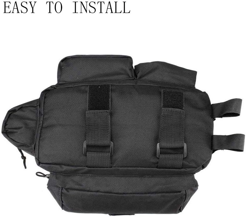 BicycleStore Trunk Bag Bike Panniers Waterproof Cycling Bag Rack 7L Rear Seat Bags Bicycle Accessories Black : Sports & Outdoors