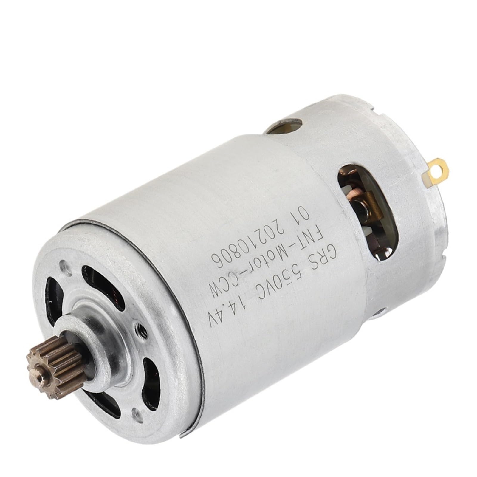Moteur RS550 DC 25V à 12 dents pour perceuse sans fil et tournevis électrique