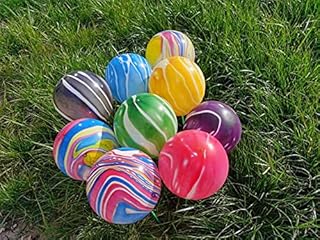 A N K Party balloons pack of 15 20 RAINBOW PARTY Funky Coloured Marble Effect Agate Tie and Dye 12 inches balloons suitable for weddings, Birthdays and Parties (20 Balloons)