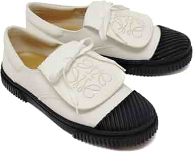 Amazon | [ロエベ] アナグラム フラップ キャンバススニーカー【SOFT