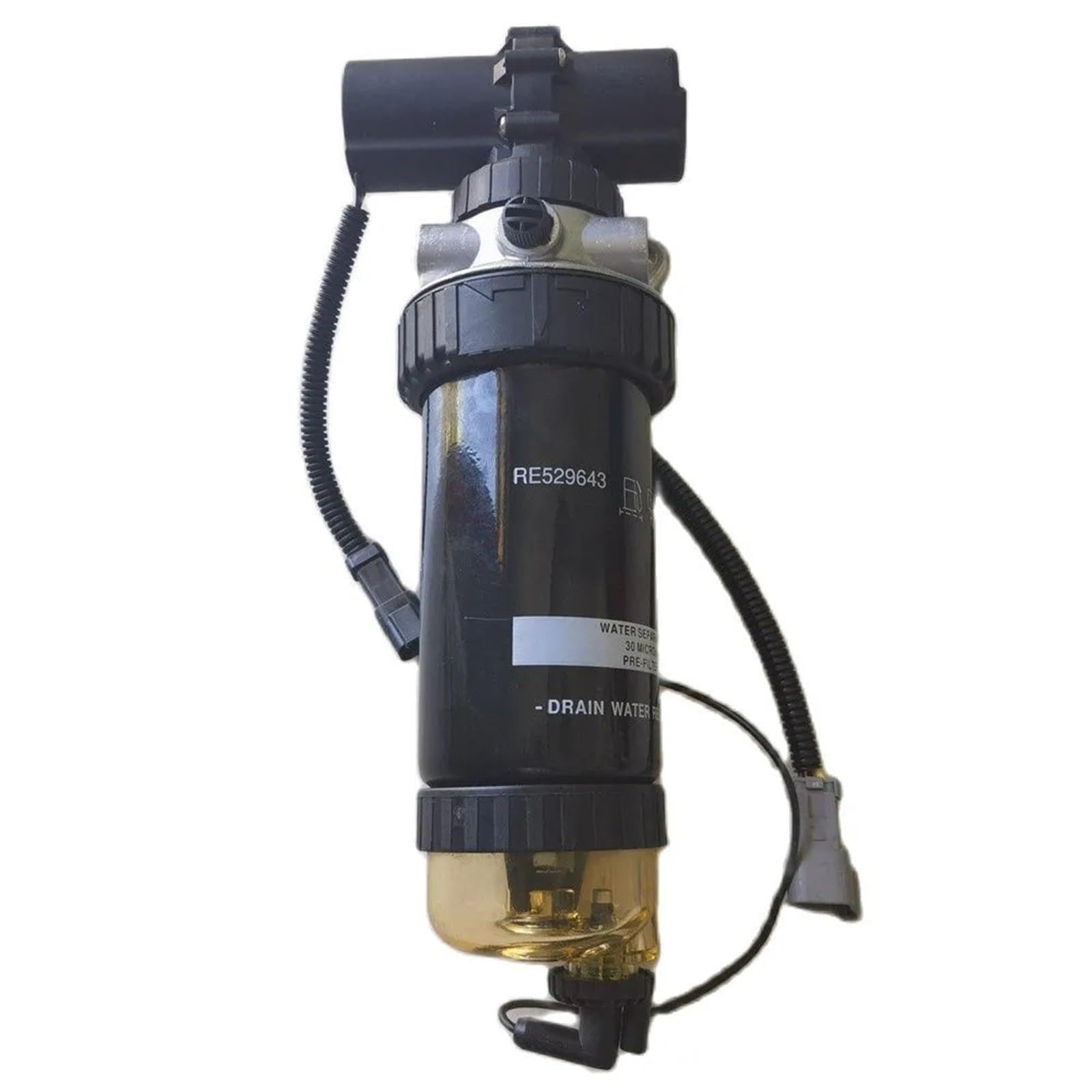 Filtro carburante con pompa elettronica RE529643 separatore acqua diesel