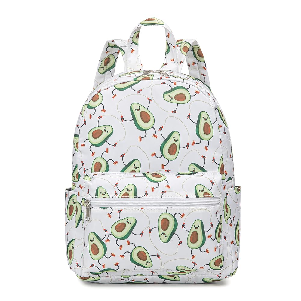 Cute 10 inch mini pack bag backpack for grils children and adult (Avocado)