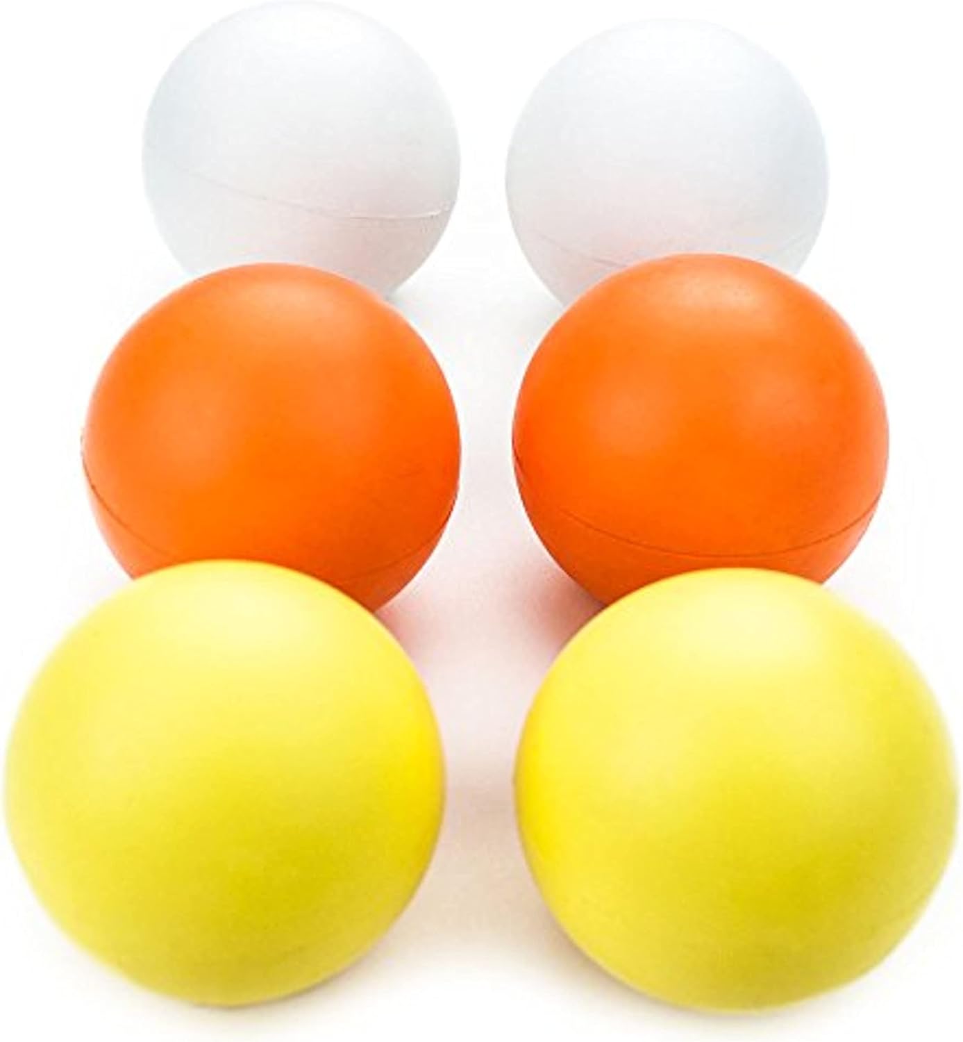 Crown Sporting Goods Regulation Size Lacrosse Balls in Mesh Storage Bag Multi-Color pack of 96