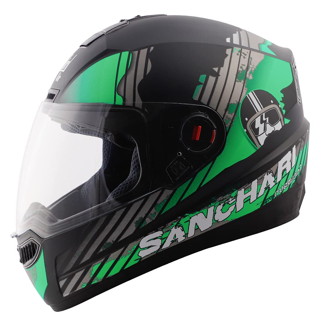 Steelbird SBA-1 Sanchari Full Face ISI Certified Graphic Helmet-image-21