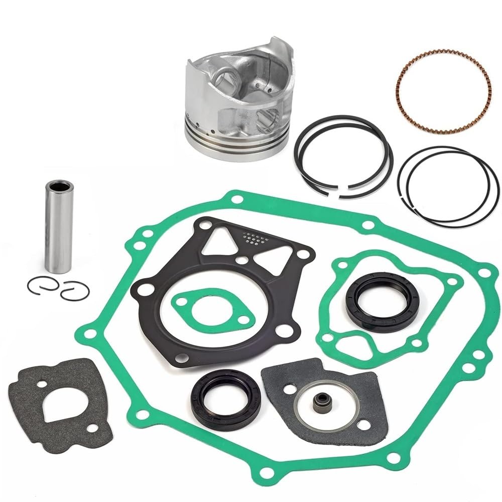 pist. Kit di revisione guarnizione motore, anello pistone sovradimensionata da 0,5 mm Adatto for golf cart G14 1995 1996 JN5-11636-00-00 JN5-11610-20-00