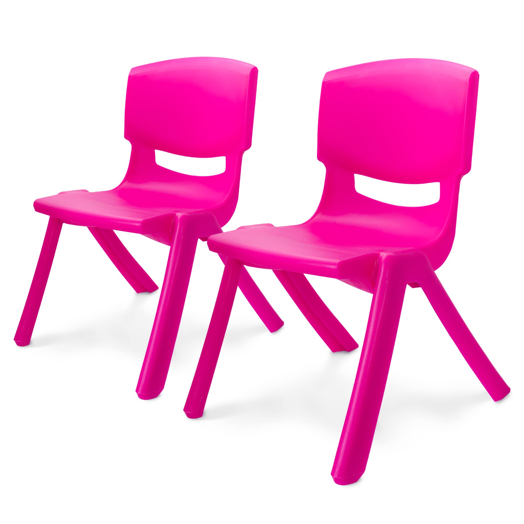 Chaise Enfant Patchwork Rose - En Polyester - Design Coloré Et Ludique - Pour Chambre D'enfant - 8