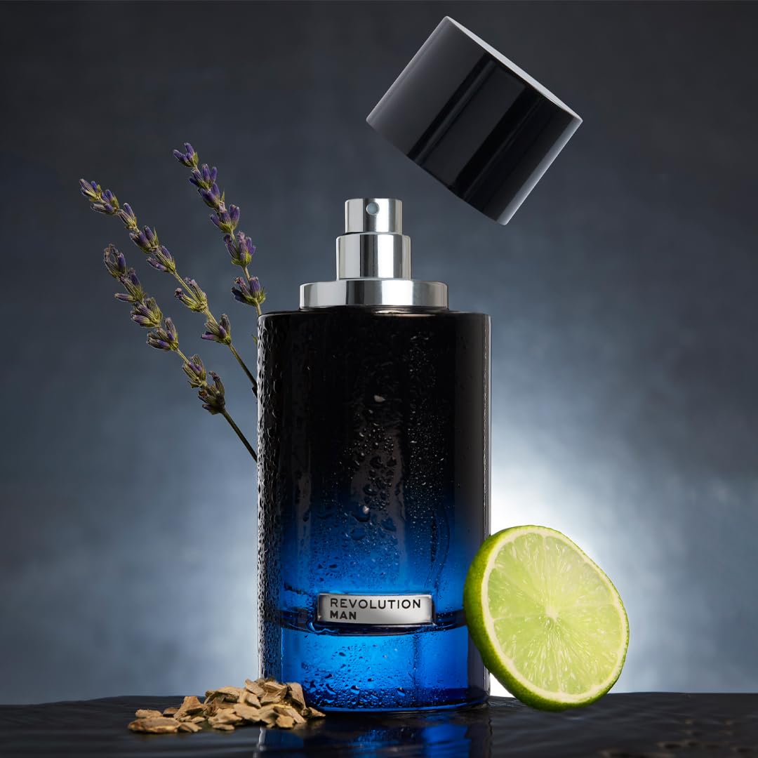 Revolution Man, EDT Intensa, Agua de Colonia, Fragancia masculina, 100 ml
