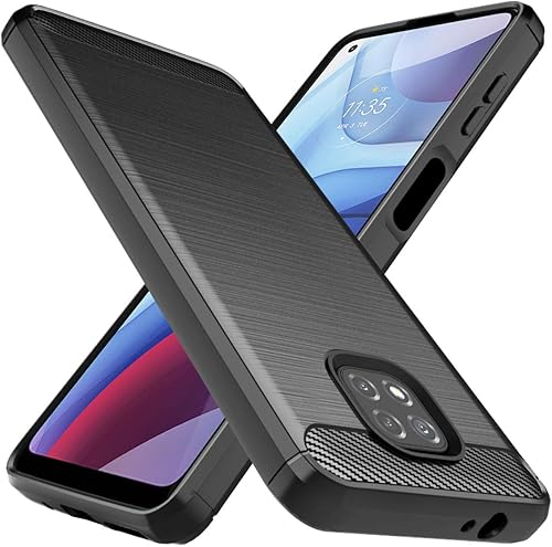 Osophter Funda para Moto G Power 2021 de goma TPU flexible con absorción de golpes, cubierta protectora para teléfono celular Motorola Moto G Power