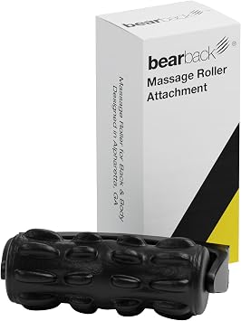 bearback Massage Roller Attachment Firm Knobby Massage Tool for Muscle Relief. Fits Original Handle. American Small Business.