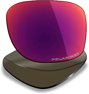 Mryok Replacement Lenses for Oakley Holbrook OO9102 Sunglasses, HD Polarized, UV Protection, Impact Resistant & Perfectly Fit