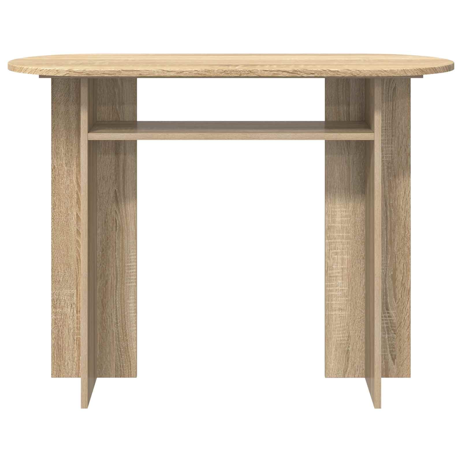 Générique Inżynieria drewniana konsola stołowa 100 x 39,5 x 75 cm | Wąska konstrukcja, łatwa konserwacja, Prosty montaż, Idealny do salonu lub wejścia