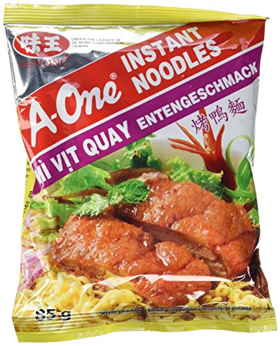 A-One [ 30x 85g ] Instant Nudelsuppe [ Entengeschmack ] Instant-Noodles