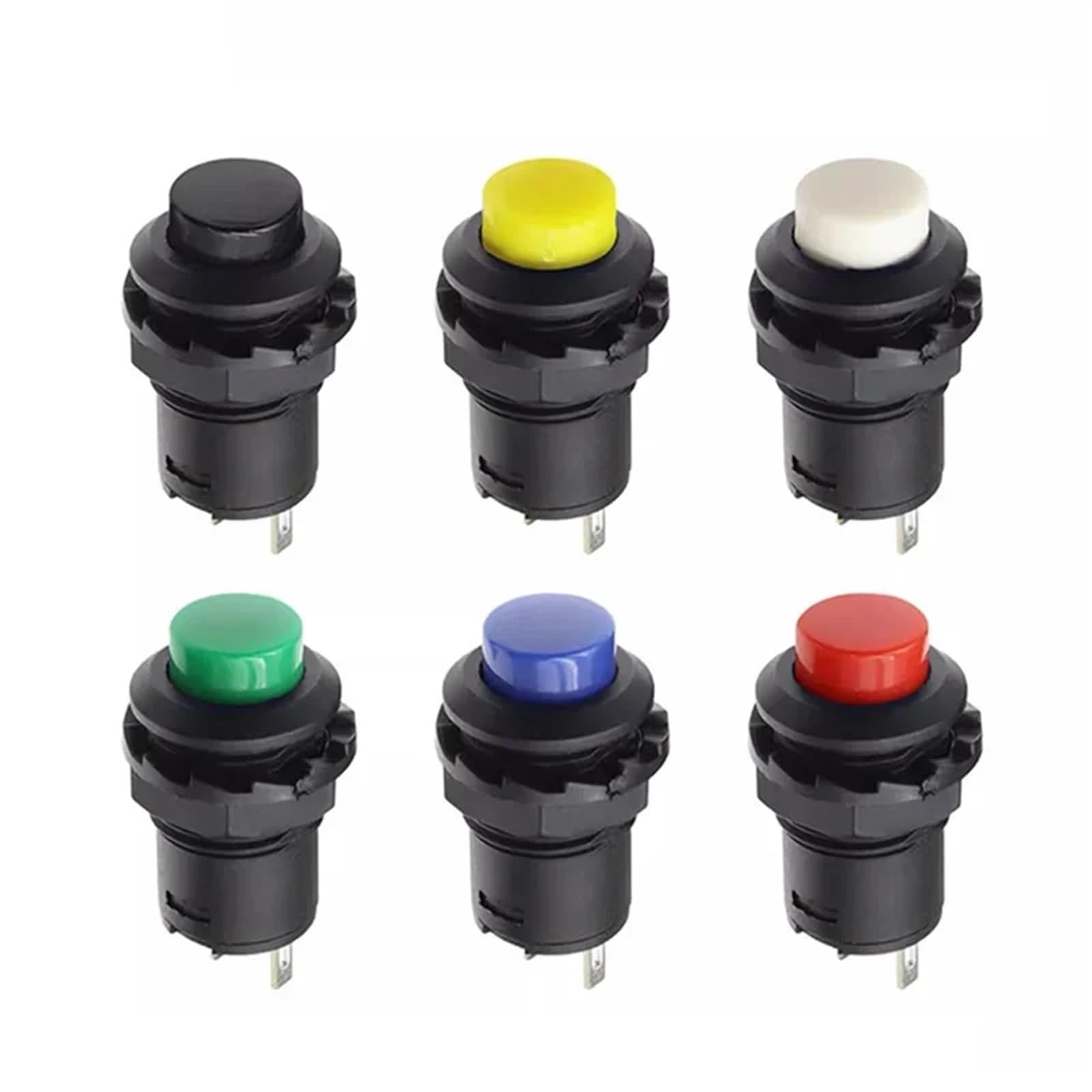 DS428 12 mm samoblokujące się przełączniki przyciskowe, przełącznik resetowania wł./wył., 5/20 sztuk