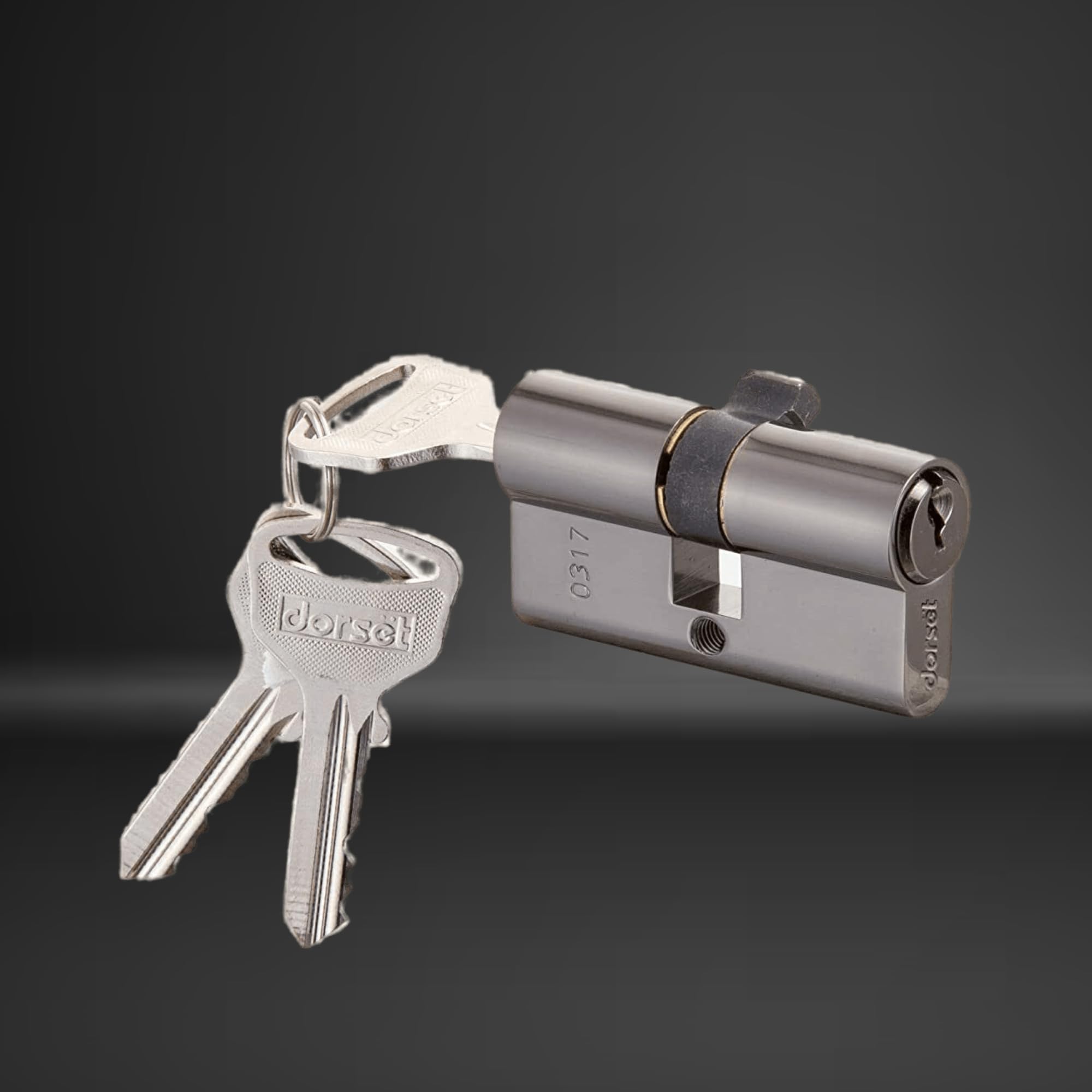 Dorset Euro Profile Cylinder Lock for Main Doors | 60mm Lock Cylinder with Both Side Key Operation | Silver Satin Finish | Cylinder Lock with 3 Keys | 10-Year Warranty, Fits 32-38mm Doors - CL200SS (B07D4BSWK1) Amazon Price History, Amazon Price Tracker