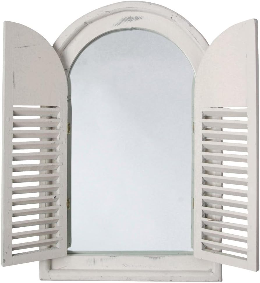 Aluminium jaloezie met ladderband - Antiek Wit