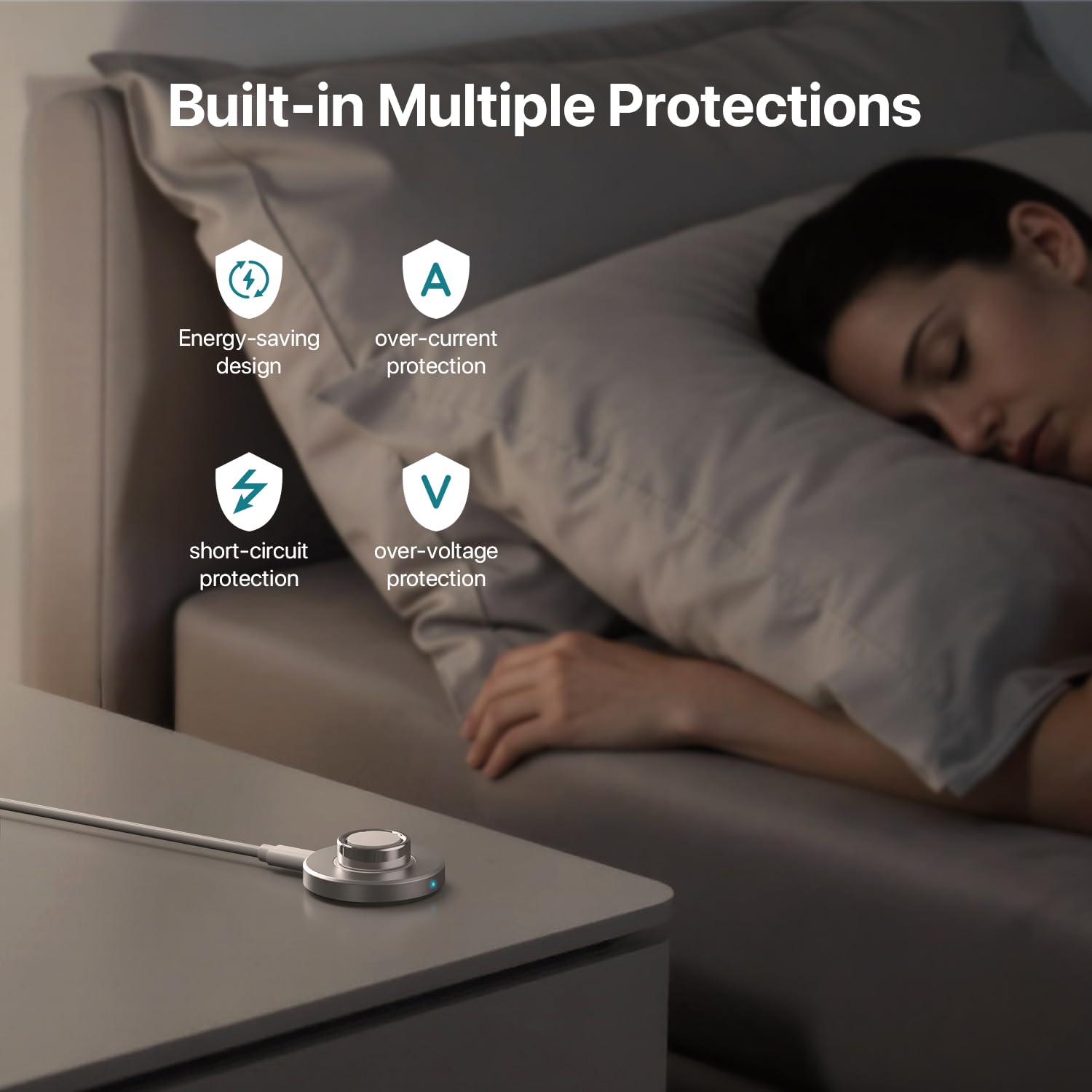 Kompatibel mit Oura Ring Gen 4 Ladegerät (Größe 10), schnelle und sichere Ladestation mit USB-C-Kabel, Aluminium-Legierung, Silikon-Anti-Rutsch-Basis, unverzichtbar für Oura Ring 4 Benutzer (Silber)