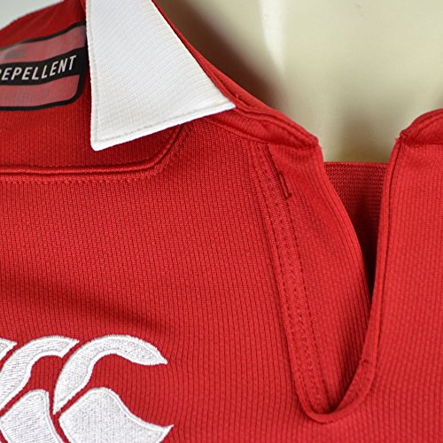Canterbury Camiseta para Hombre con VapoShield, British and Irish Lions, Hombre, Vaposhield Matchday, Tango Red, Medium