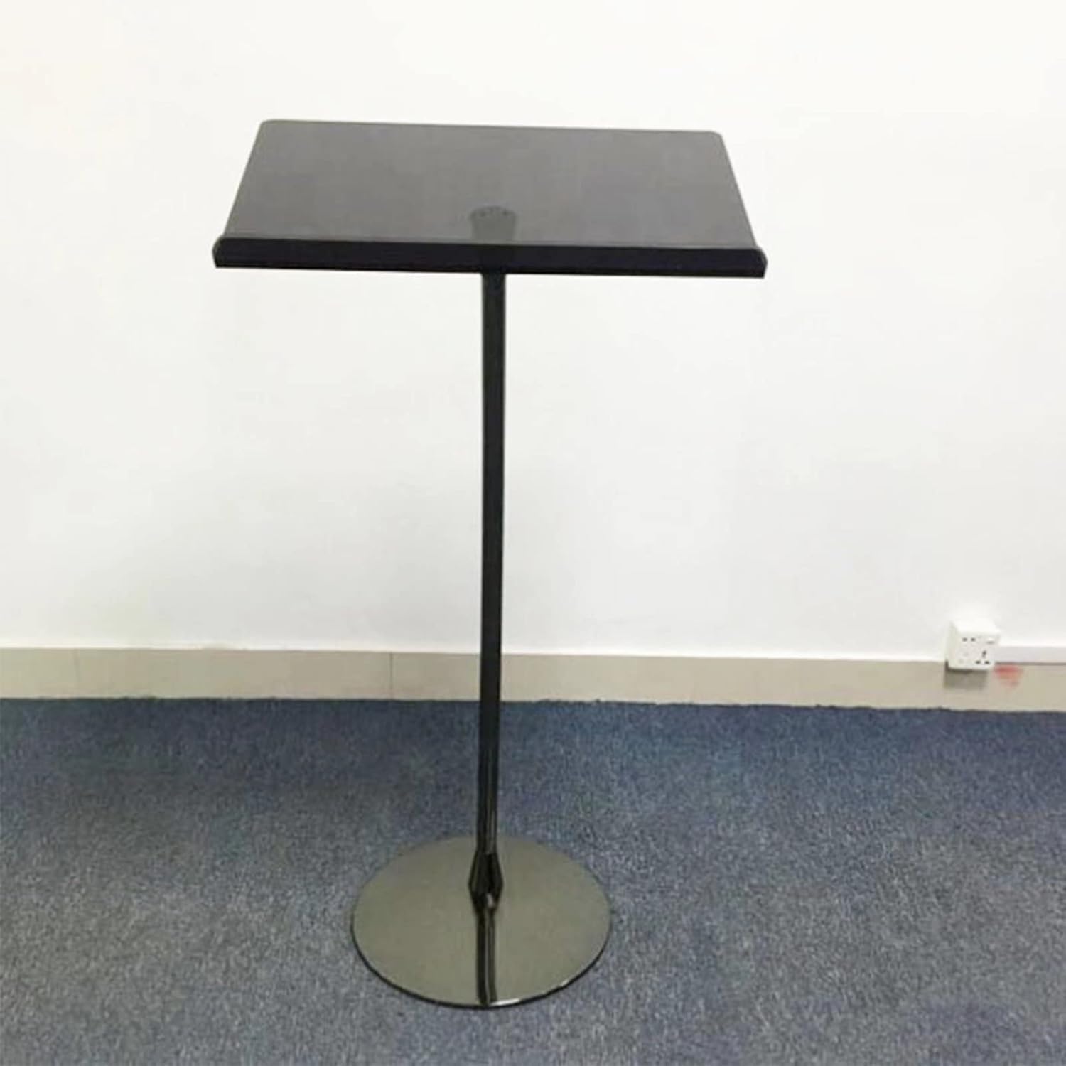 Pupitre en Acrylique - Support de chaire Polyvalent pour conférences, écoles, églises et Bureaux, Design Durable et élégant pour Les conférences et Les présentations