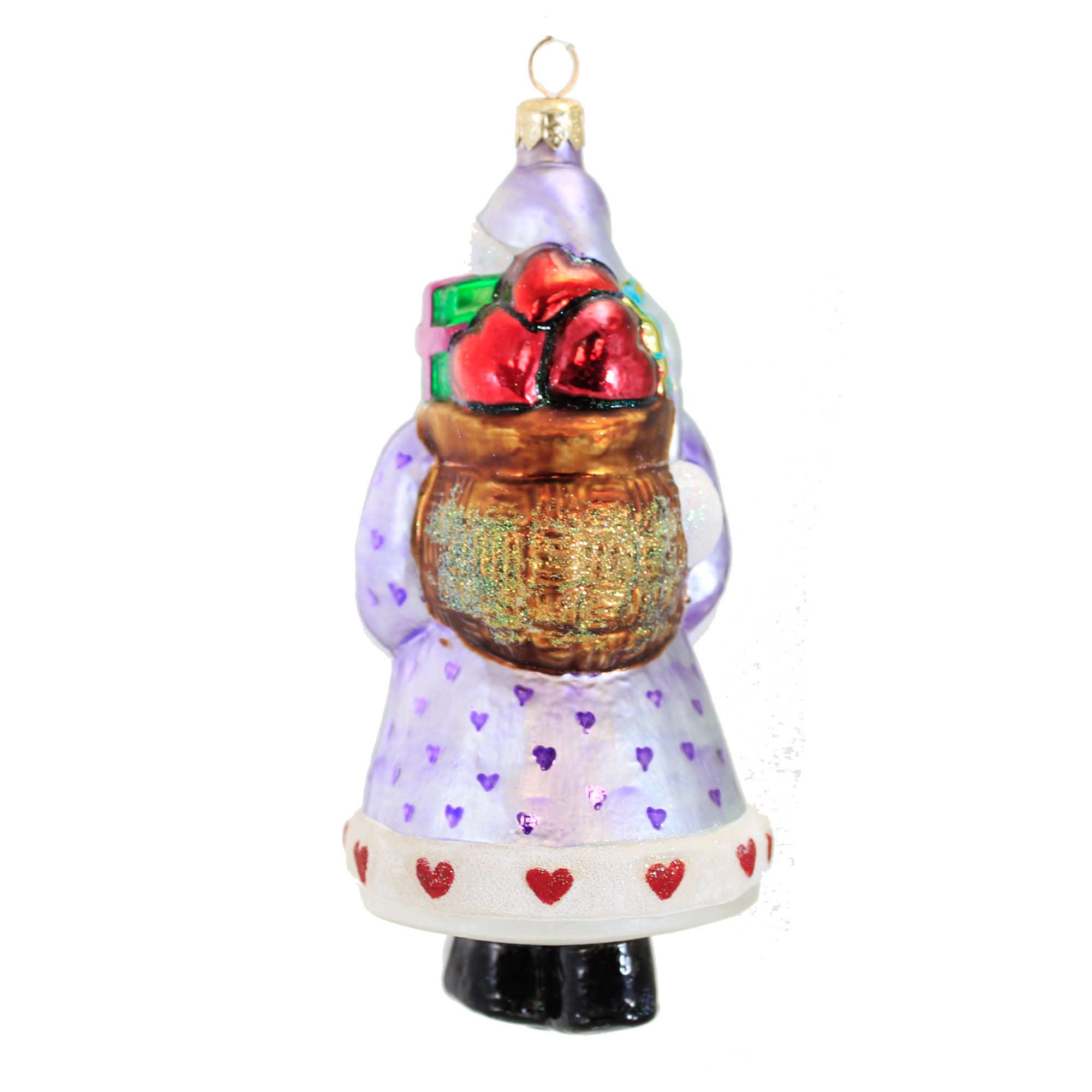 専用クリストファー・ラコ ガラスオーナメント サンタさんとプレゼント