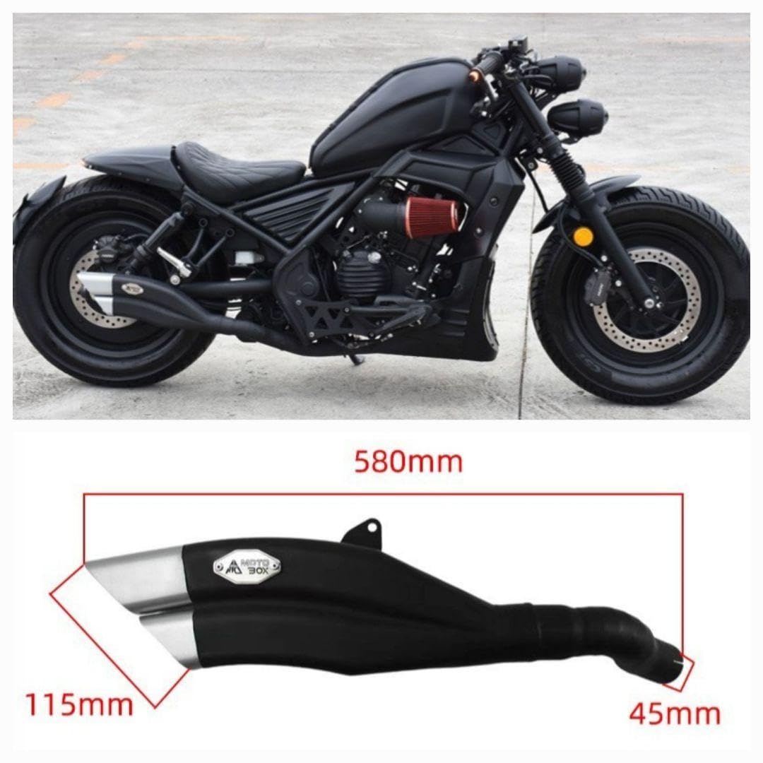 セール　レブル250 2023年以降　２本出しマフラー セール レブル250 2023年以降 2本出しマフラー - メルカリ