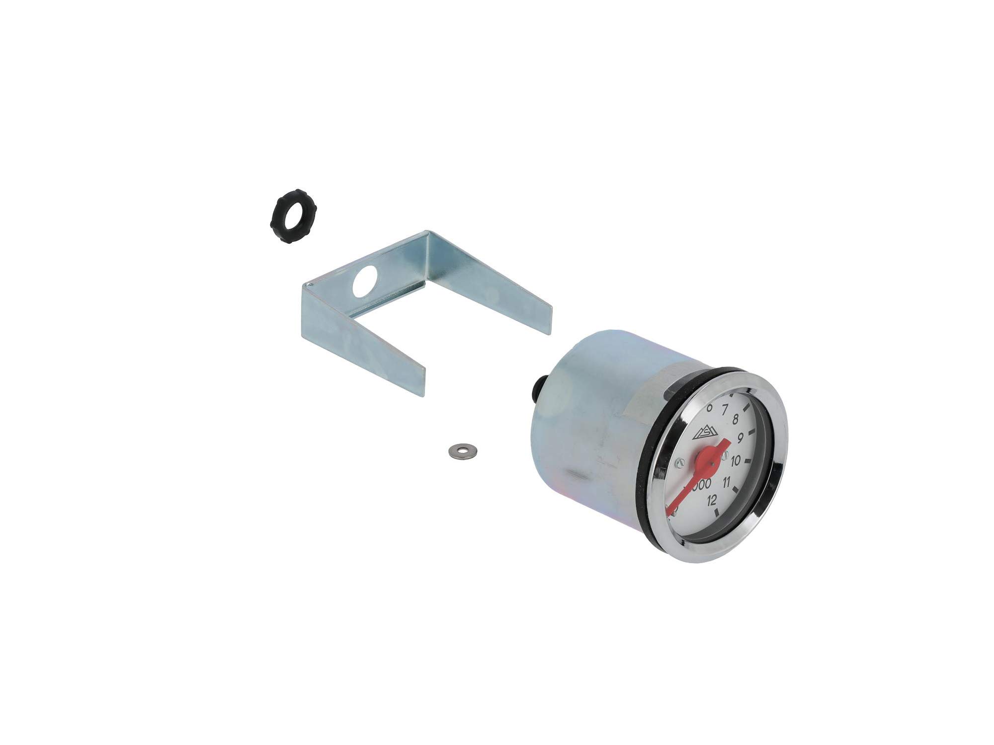 Cuentarrevoluciones mecánico Ø48mm, carcasa con ranura de luz
