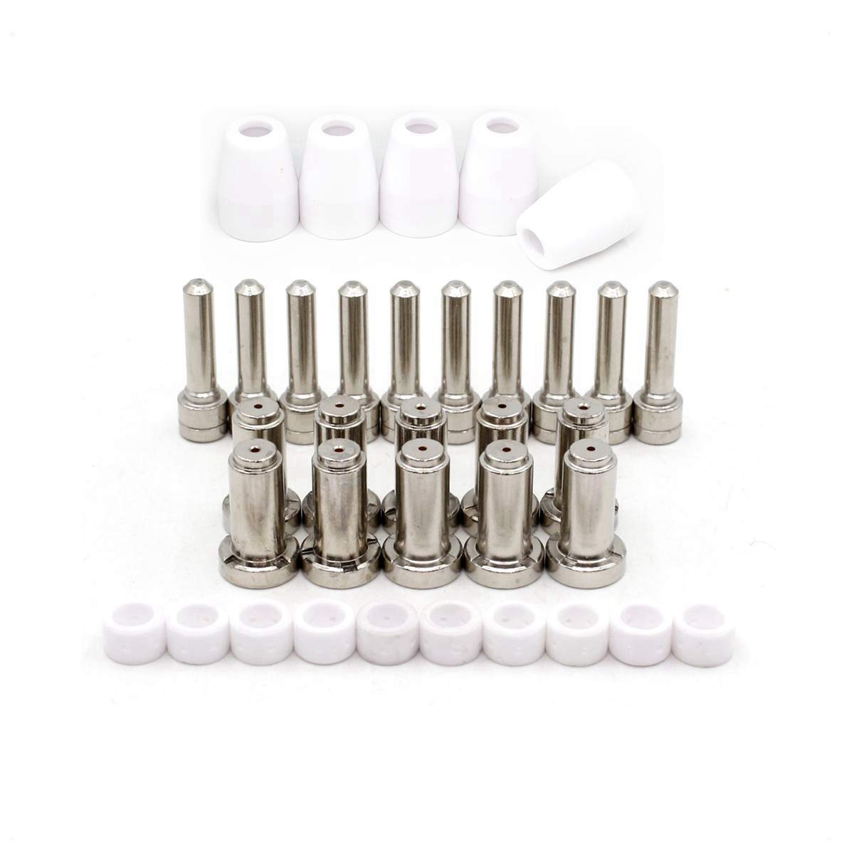 PT-31 XL Torch XT Plasma Consumables (Electrode 20862, Tip 50A 20861, Swirl Ring 20463, Shield Cup 18204) PKG-35