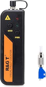 Testeur De Fibre Optique VFL 10mW - Portée 10 Km, Connecteur Universel 2.5 Mm, Avec Adaptateur FC-LC