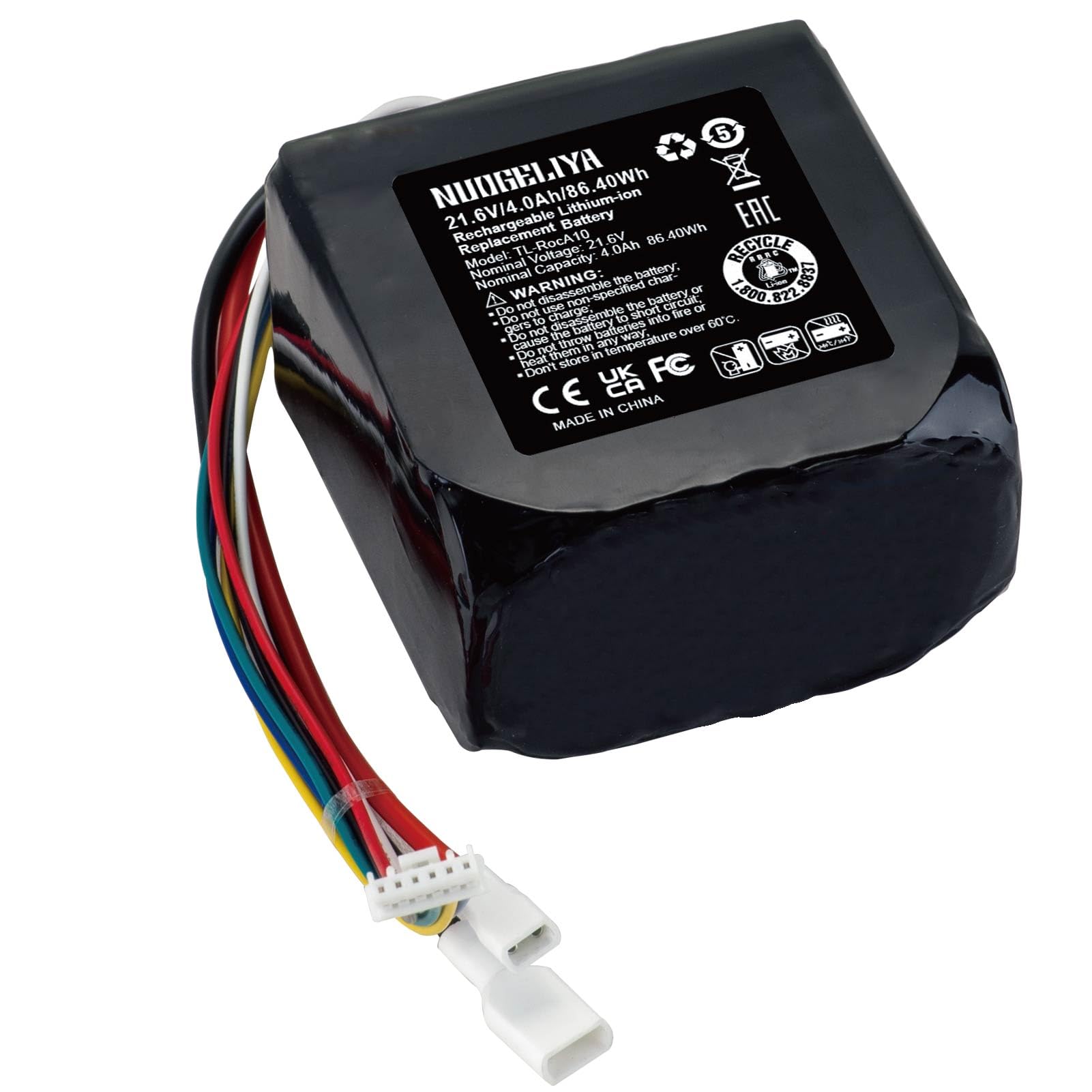 Zamiennik do szorowania podłóg kamiennych Roborock A10 A10plus 21,6 V 4,0 Ah akumulator zapasowy