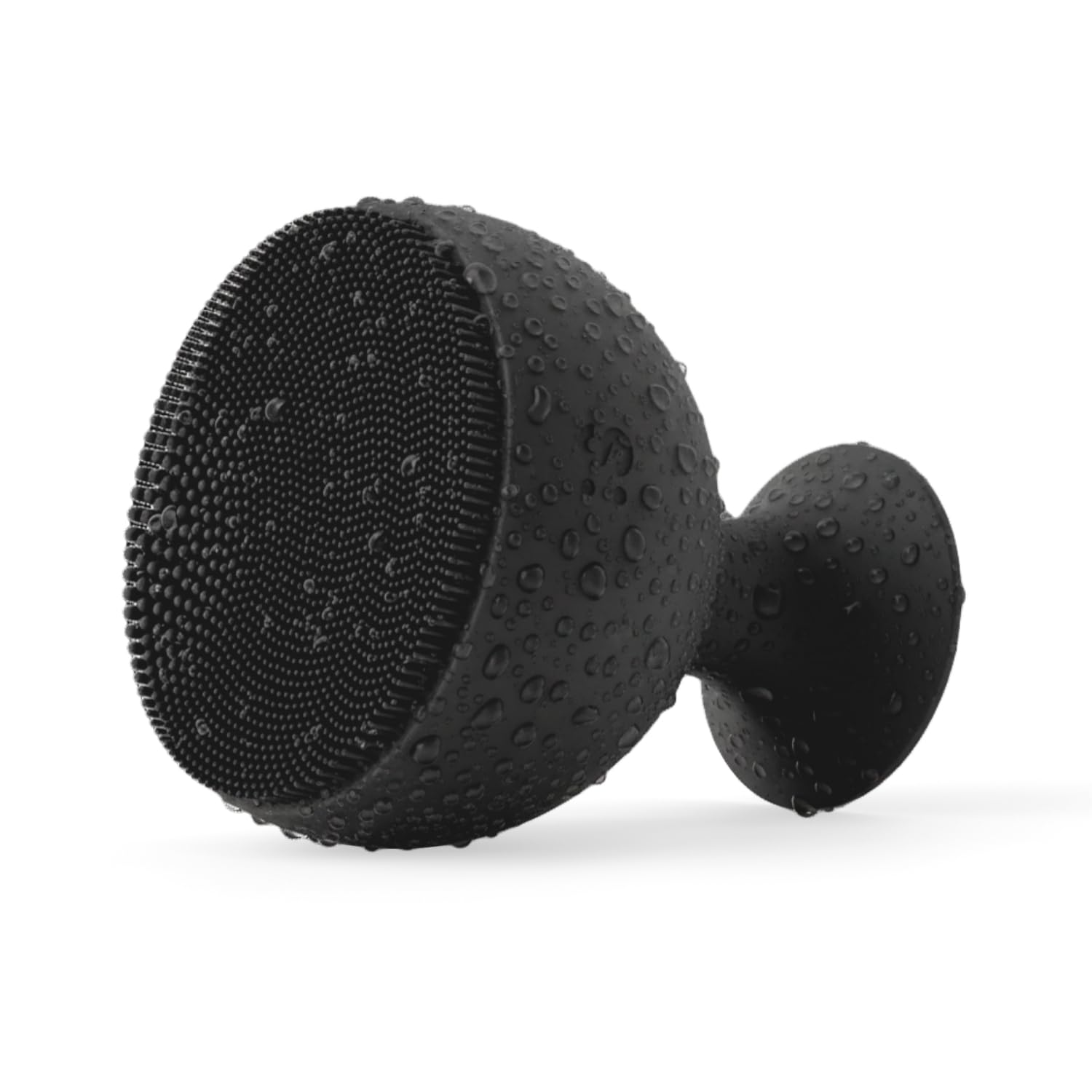 Sxnse Palm Silicone Face Scrubber – Cepillo eléctrico compacto de limpieza facial para acné, poros y maquillaje – Exfoliador facial impermeable con 3 velocidades – Herramienta recargable para el