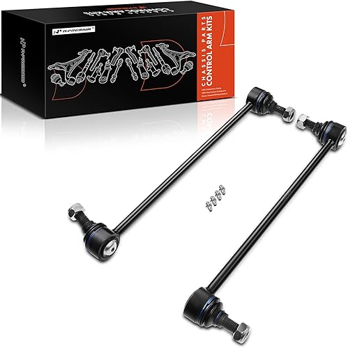 A-Premium 2 eslabones de barra estabilizadora delantera, compatibles con Honda Pilot 2006-2015, Acura MDX 2006-2013, ZDX 2010-2013