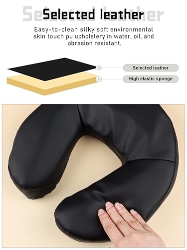 Miniatura 4 de EBANKU Juego de cojines universales ajustables para mesa de masaje, cama y almohada