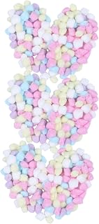 SOLUSTRE 300 St Mjuka Bomullsbollar för Nagelvård och Ansiktsrengöring Pure Mini Bomullsbollar för Skonsam Make-up Borttagning och Hushållsrengöring Lintfria och Absorberande