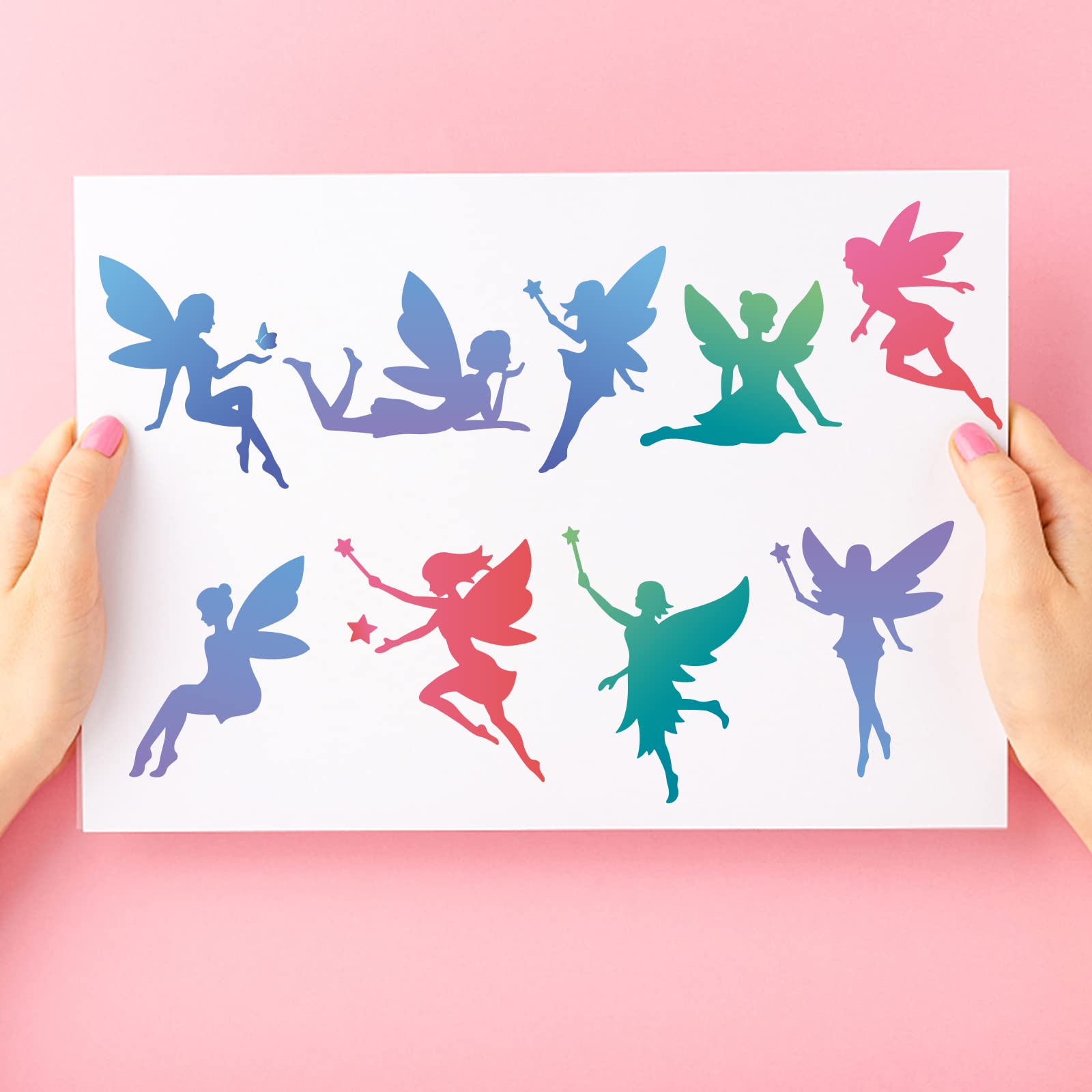 GLOBLELAND Fairy Peoples Cutting Dies Metal Fairy Tale Peoples Embossing Stencils Die Cuts for Paper Card Making Decoration DIY Scrapbooking Album Craft Decor - Image 2