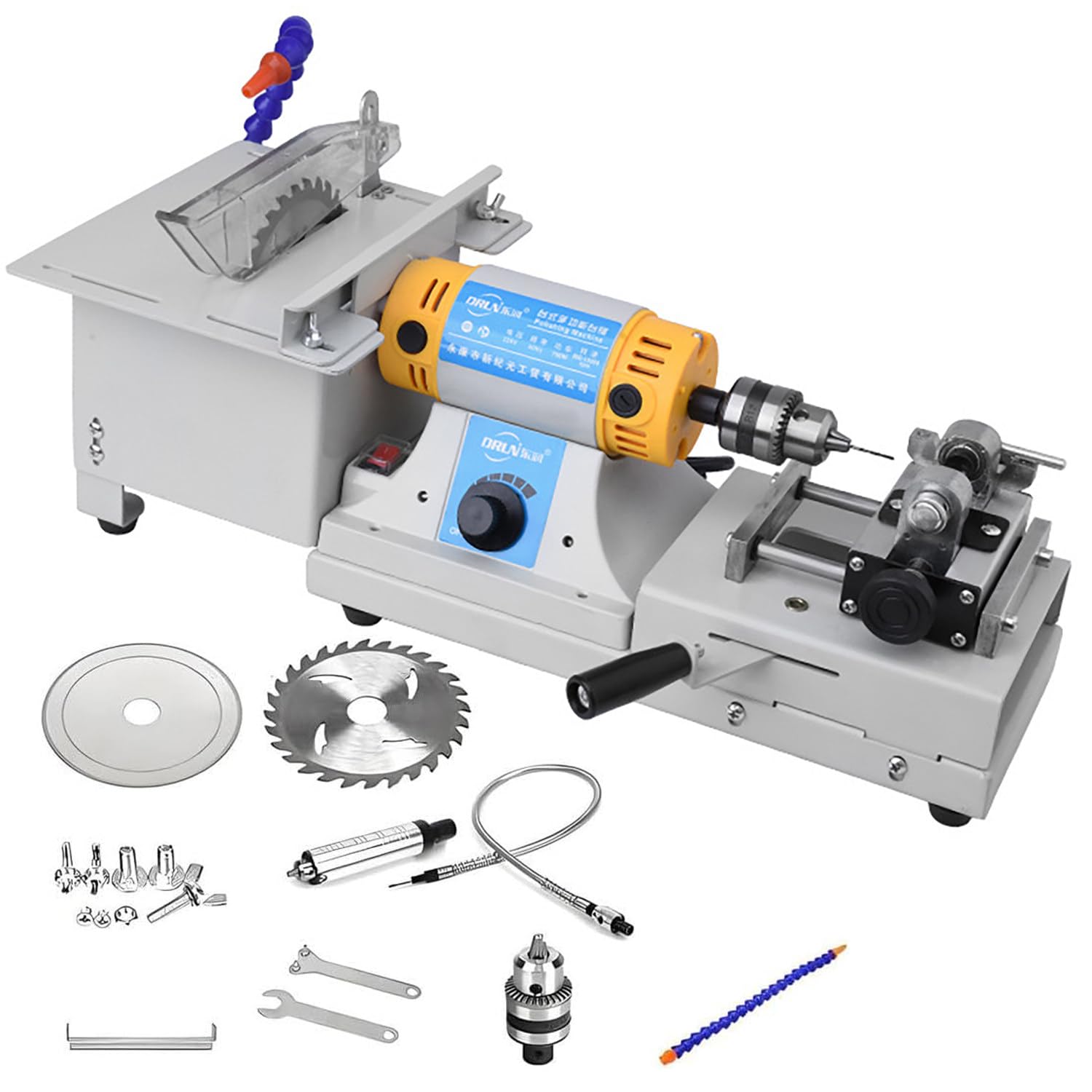Azcabjie Gemstone-Polishing-Grinding-Machine,800-10000rpm-DIY-Jewellery-Lapidary-Saw,for-Gold-Silver-Jewellery-Polishing-Machine-Cutting-Machine