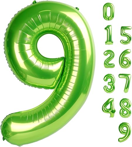 Vista 129 de Globos de números 0 de 40 pulgadas, globos negros de números para números 10, 20, 30, 40, 50, 60, 70, 80, 90, 100, globos de números 10, 20, 30, 40