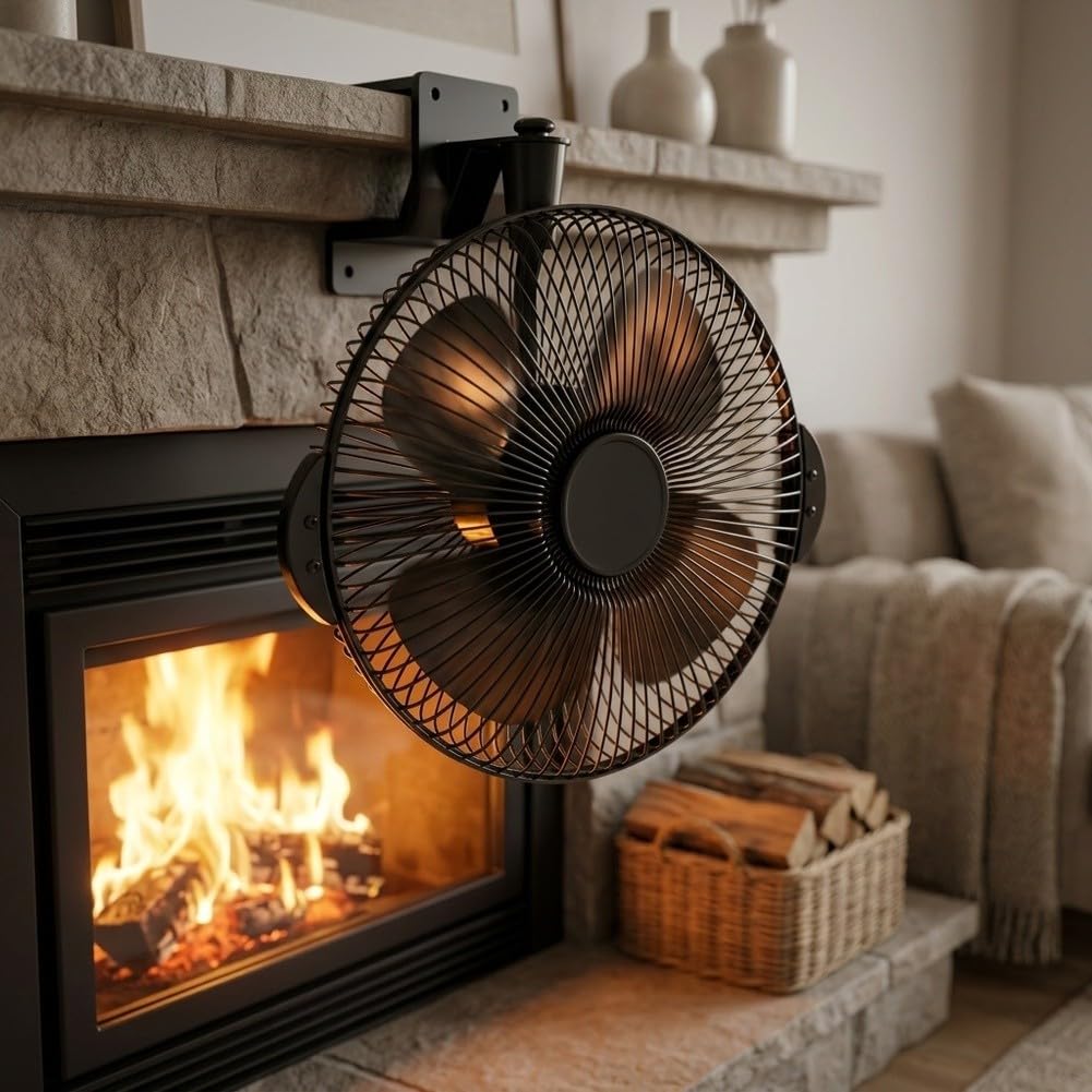 Ventilatore a 4 pale efficiente per camino a caldo per alta potenza di circolazione dell'aria