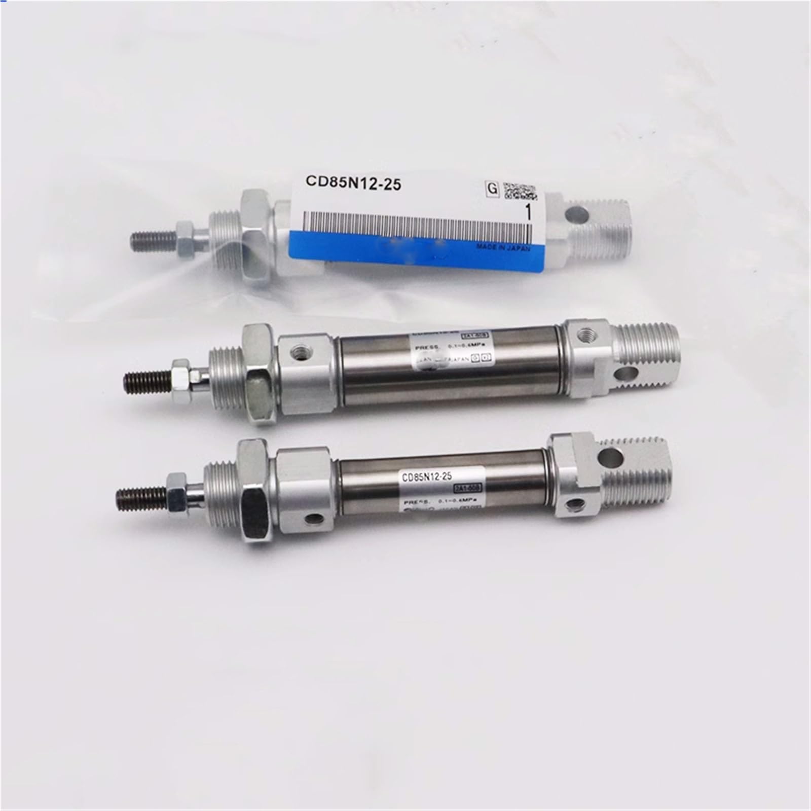 1 Cilindro Pneumatico C85N/CD85N20/25-25C-50-75C-100C-125C-150C-175C-200C-B(CD85N25-200-B)