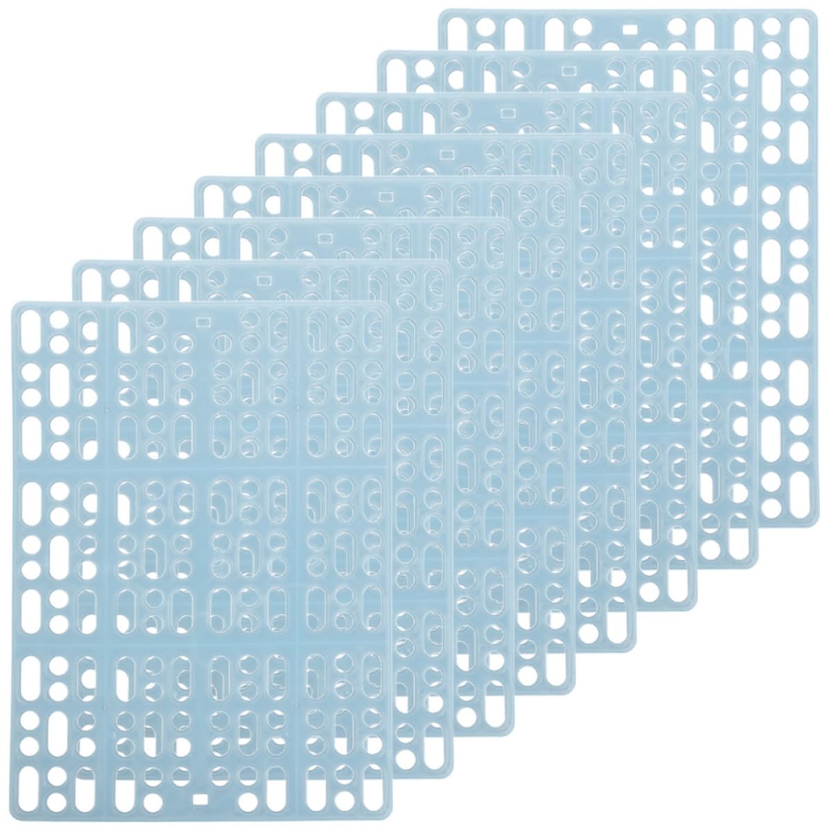 Tapis de sol cage à lapin perforé et anti-dérapant pour protéger des griffures