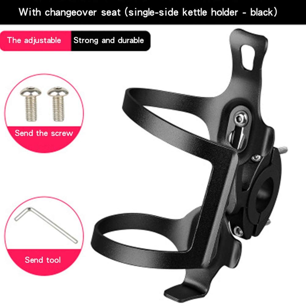 Adaptateur Porte-bidon De Vélo VOANZO - Montage Sur Tige De Selle (24/31,6 Mm) Ou Guidon (31,8 Mm) - Alliage Alu