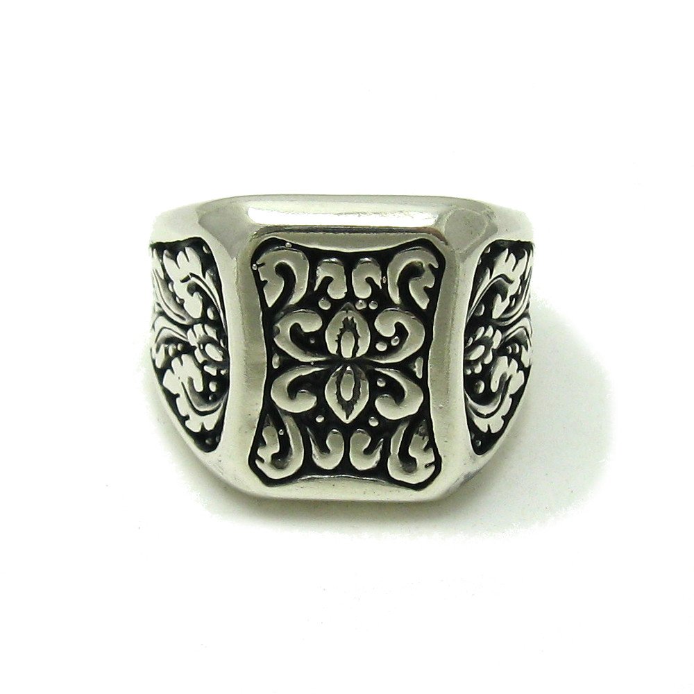 Empress JewelryAnillo de plata de ley para hombre sólido 925 R001598