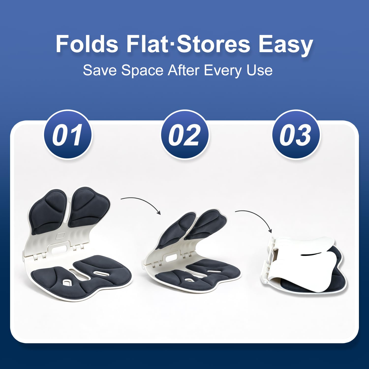 Foldable Lumbar Support Cushion Gallery Image