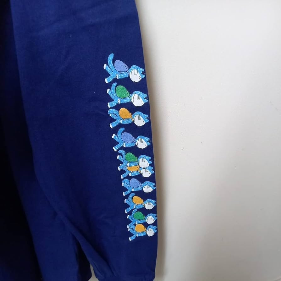 graniph グラニフ 11ぴきのねこ エプロン ネイビー 刺繍 馬場のぼる graniph グラニフ 11ぴきのねこ エプロン ネイビー 刺繍 馬場のぼる