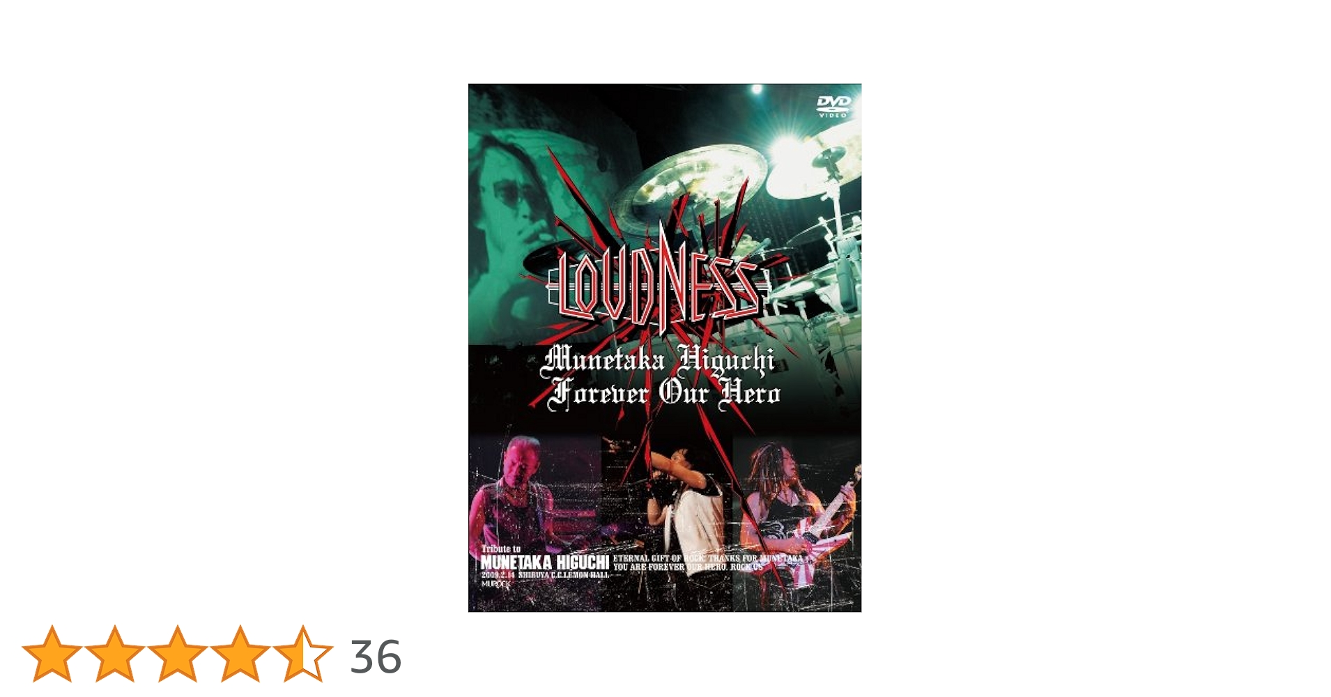 LOUDNESS ウルトラ5大特典付初回限定盤 Amazon.co.jp: Munetaka Higuchi Forever Our Hero [DVD