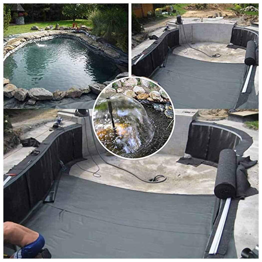 Amazon.co.jp: 人工池用防水シート 0.4mm 厚 HDPE製 プールライナー